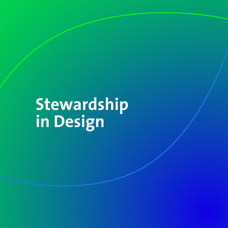 Stewardship in Design – janeckert